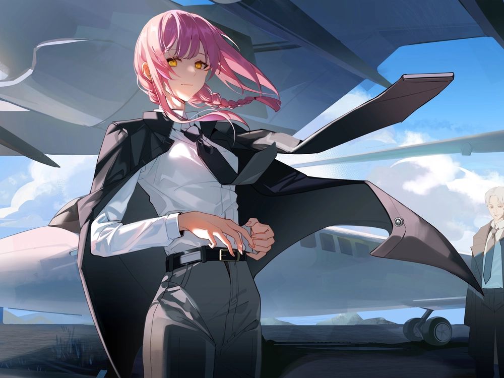 makima chibi hình ảnh hoạt hình