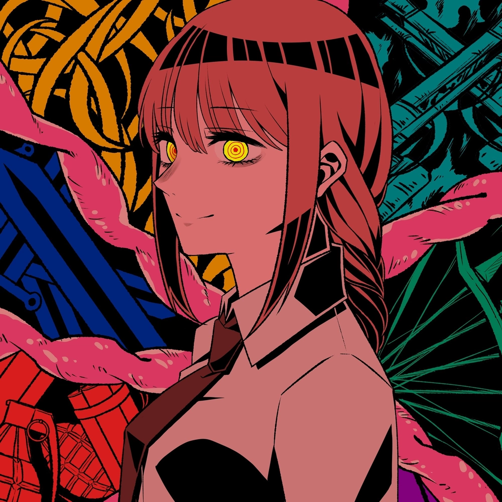 makima chainsaw man wallpaper hd