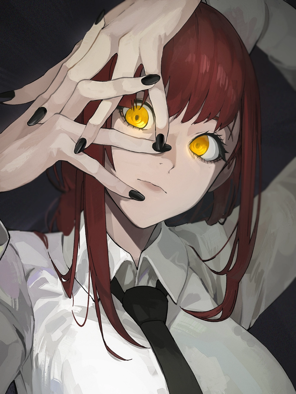 chainsaw man makima nhân vật nữ