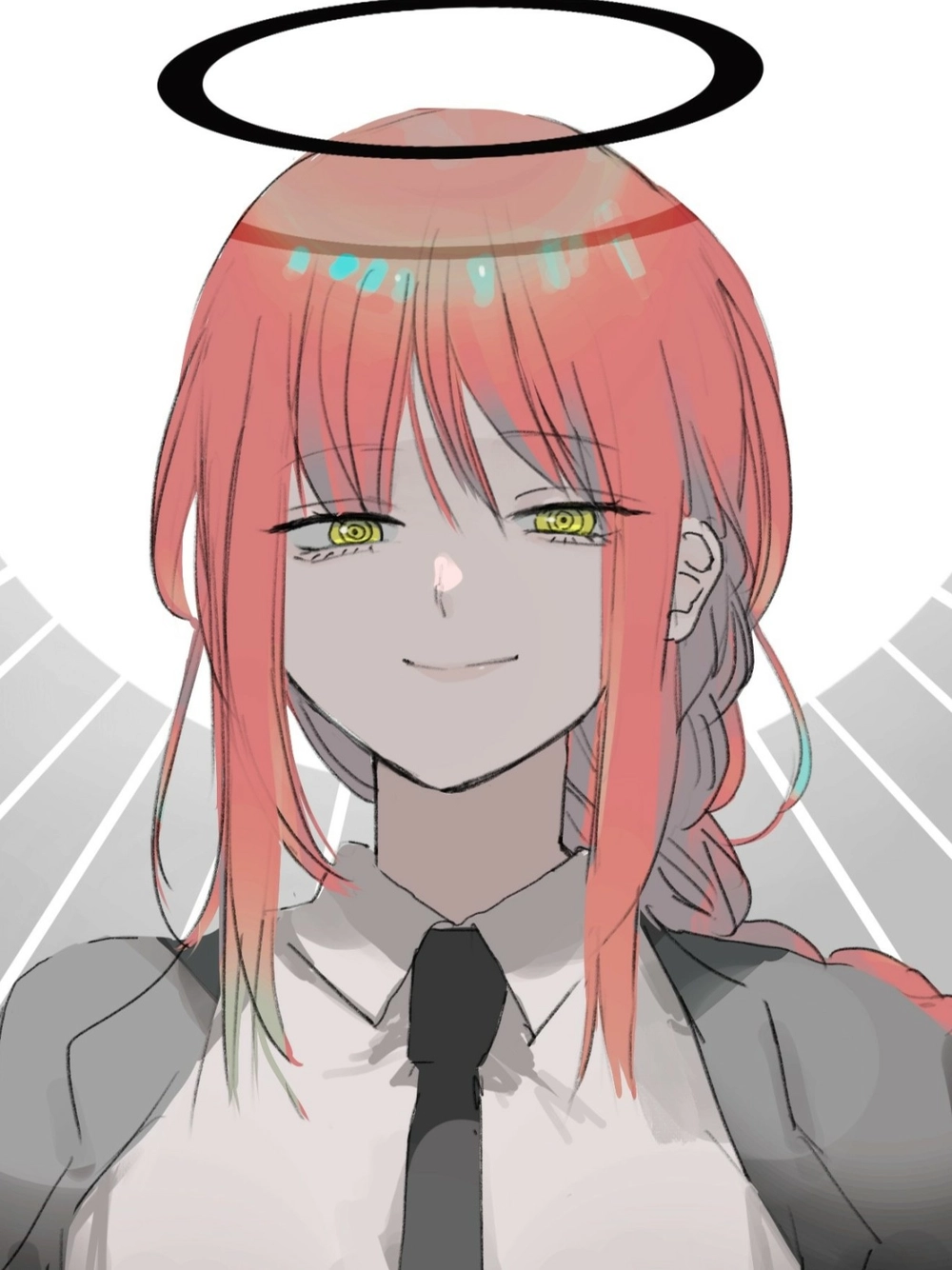 anime makima hình ảnh dễ thương