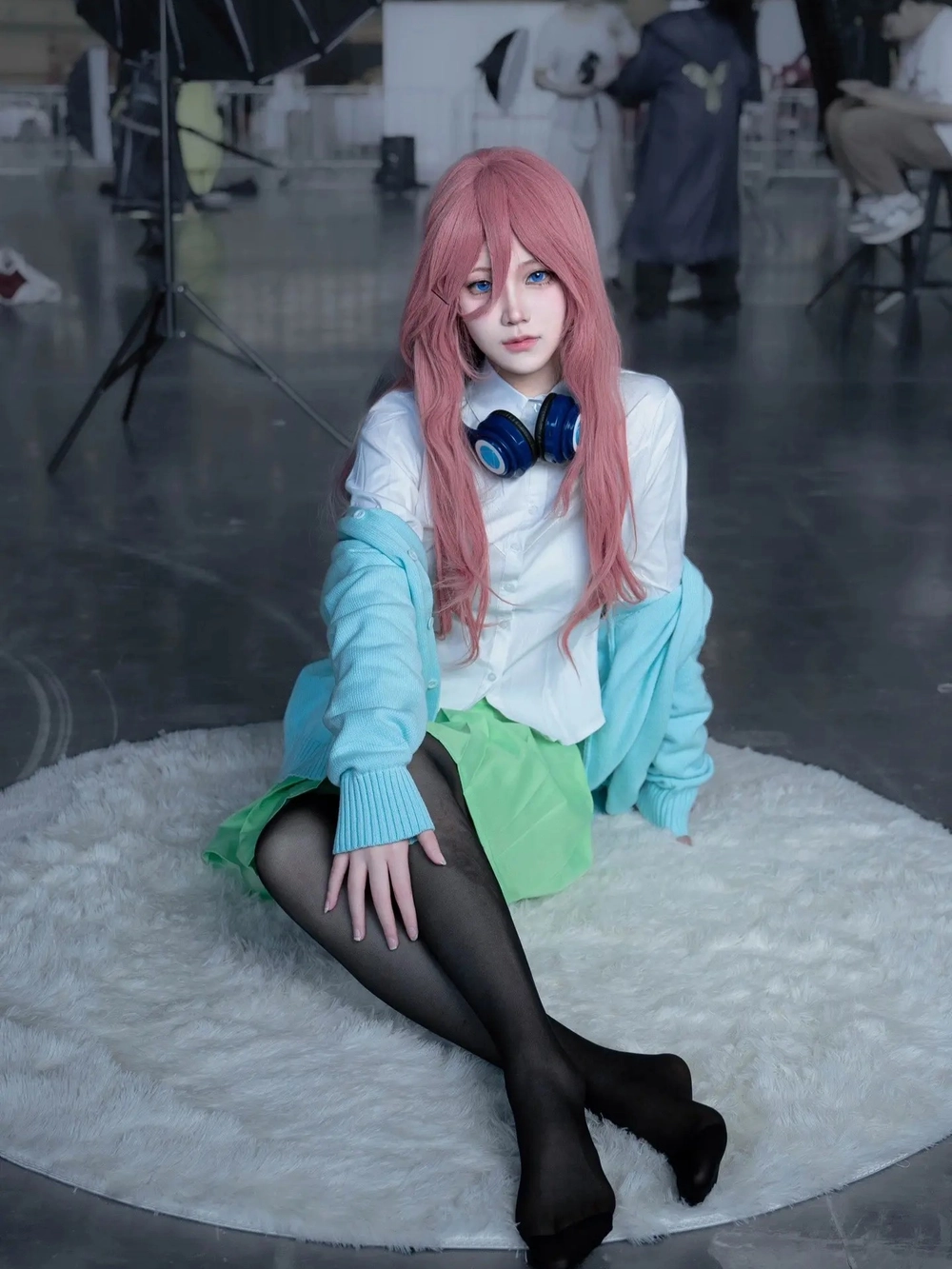 cosplay Nakano Miku cute
