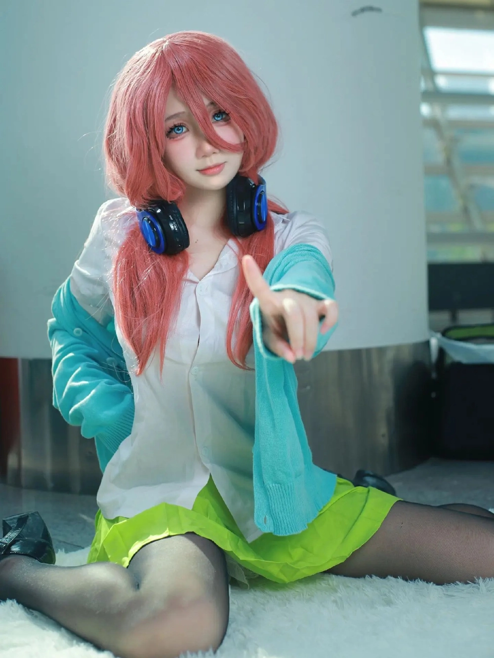 hình cosplay Miku anime cute