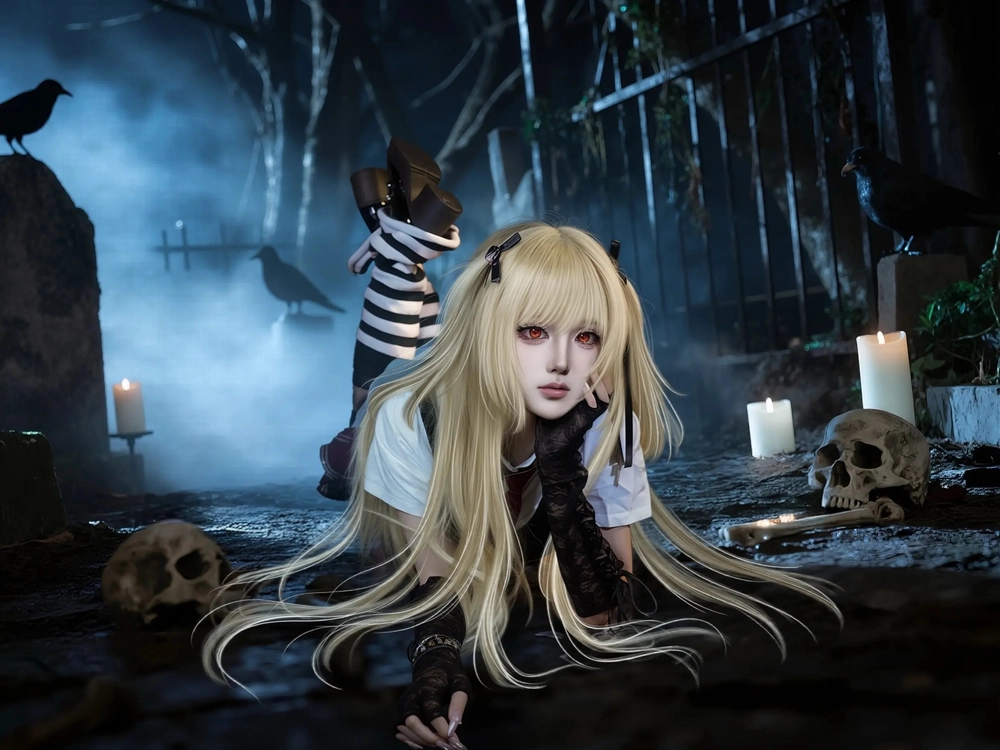 ảnh nhân vật misa cosplay phong cách lạ