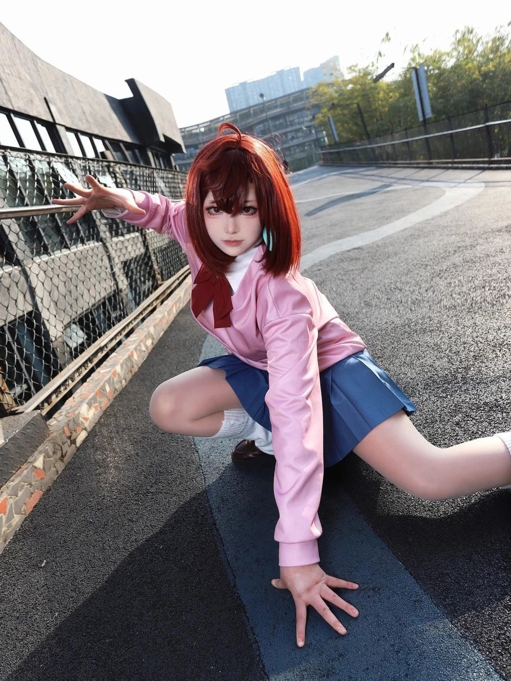 Bộ cosplay Momo Ayase anime