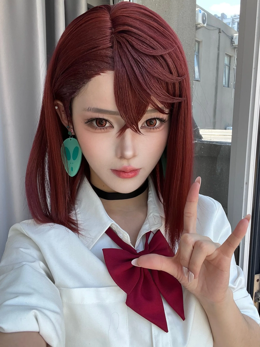 Ảnh cosplay Momo Ayase phong cách Nhật