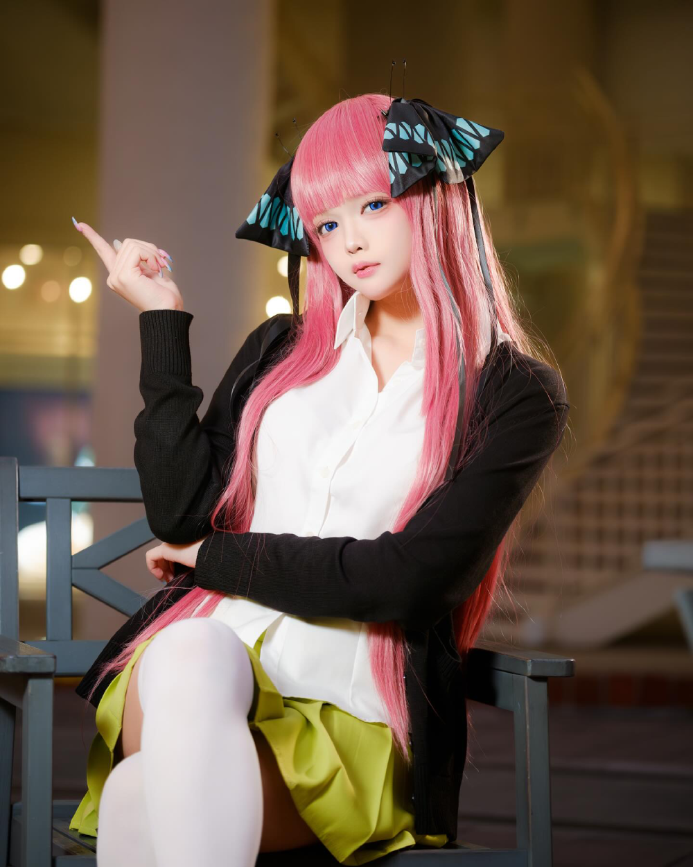 cosplay Nino Nakano siêu dễ thương