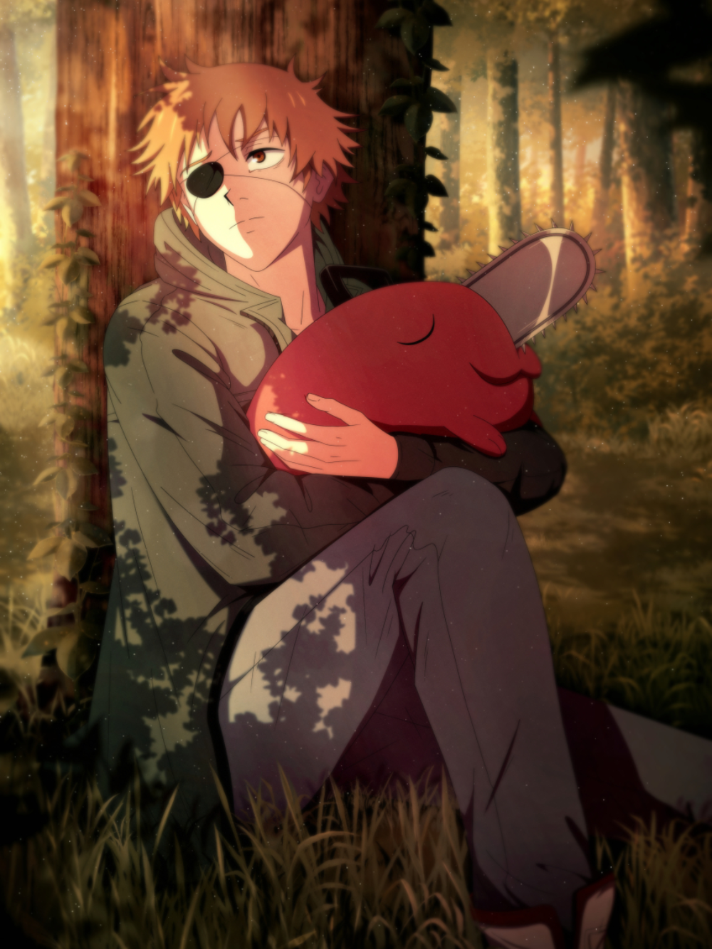 hình denji and pochita 4k