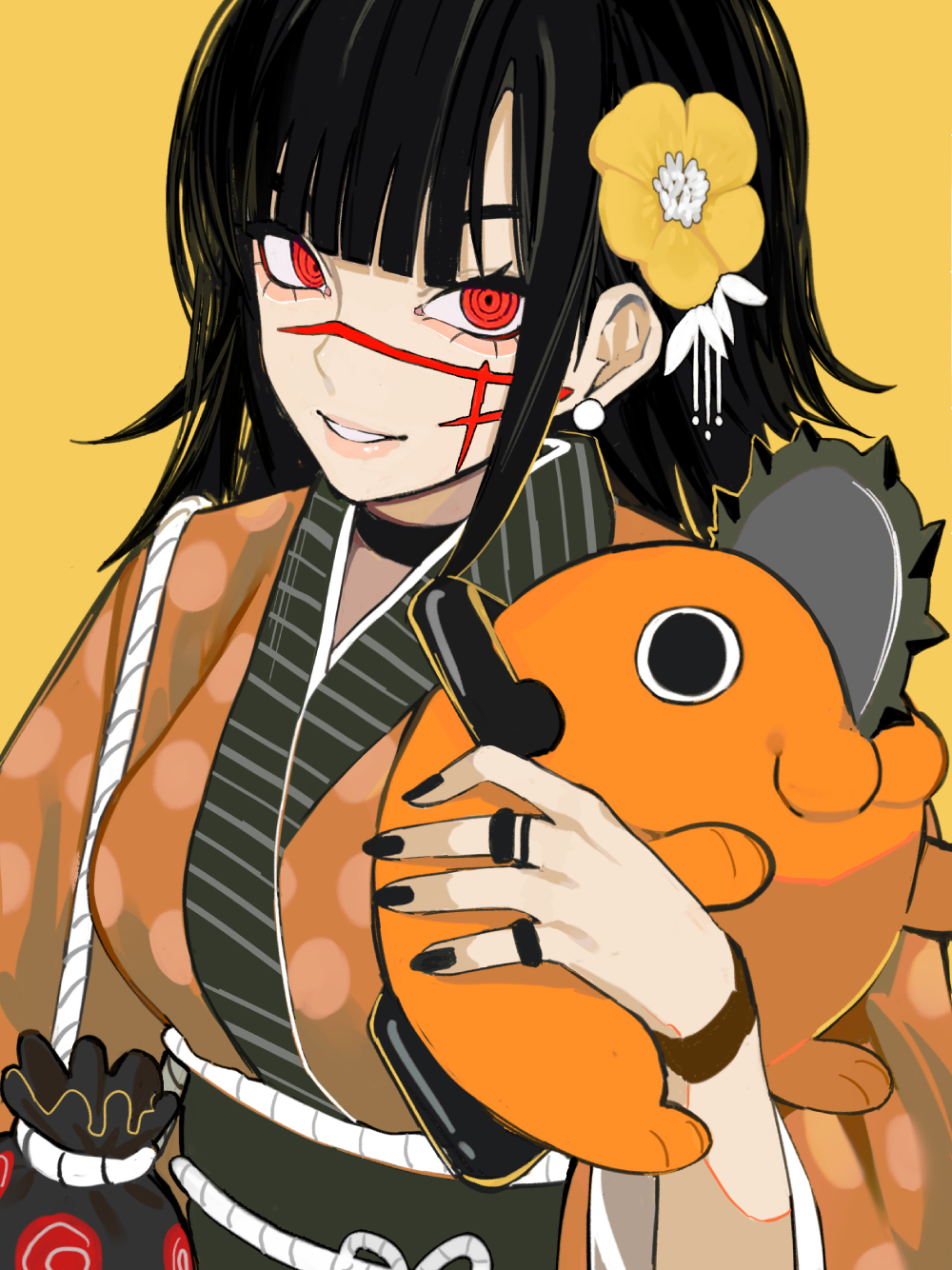 ảnh pochita hình nền