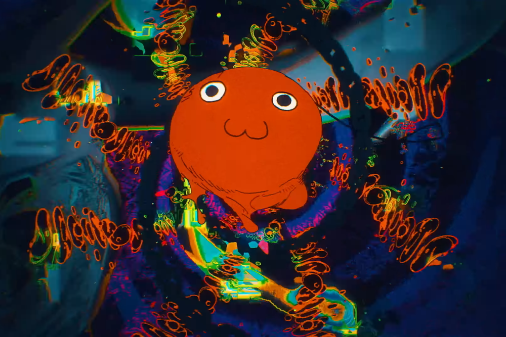 ảnh chibi pochita trong anime