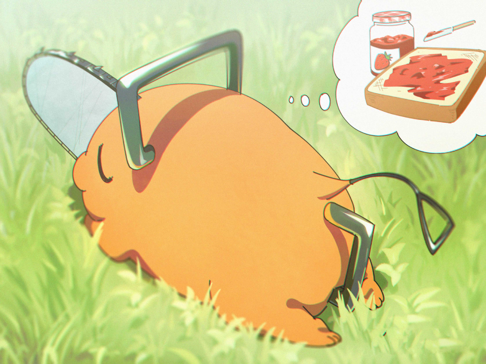 ảnh wallpaper chibi pochita