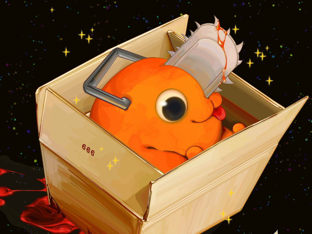 hình vẽ pochita phong cách tối giản