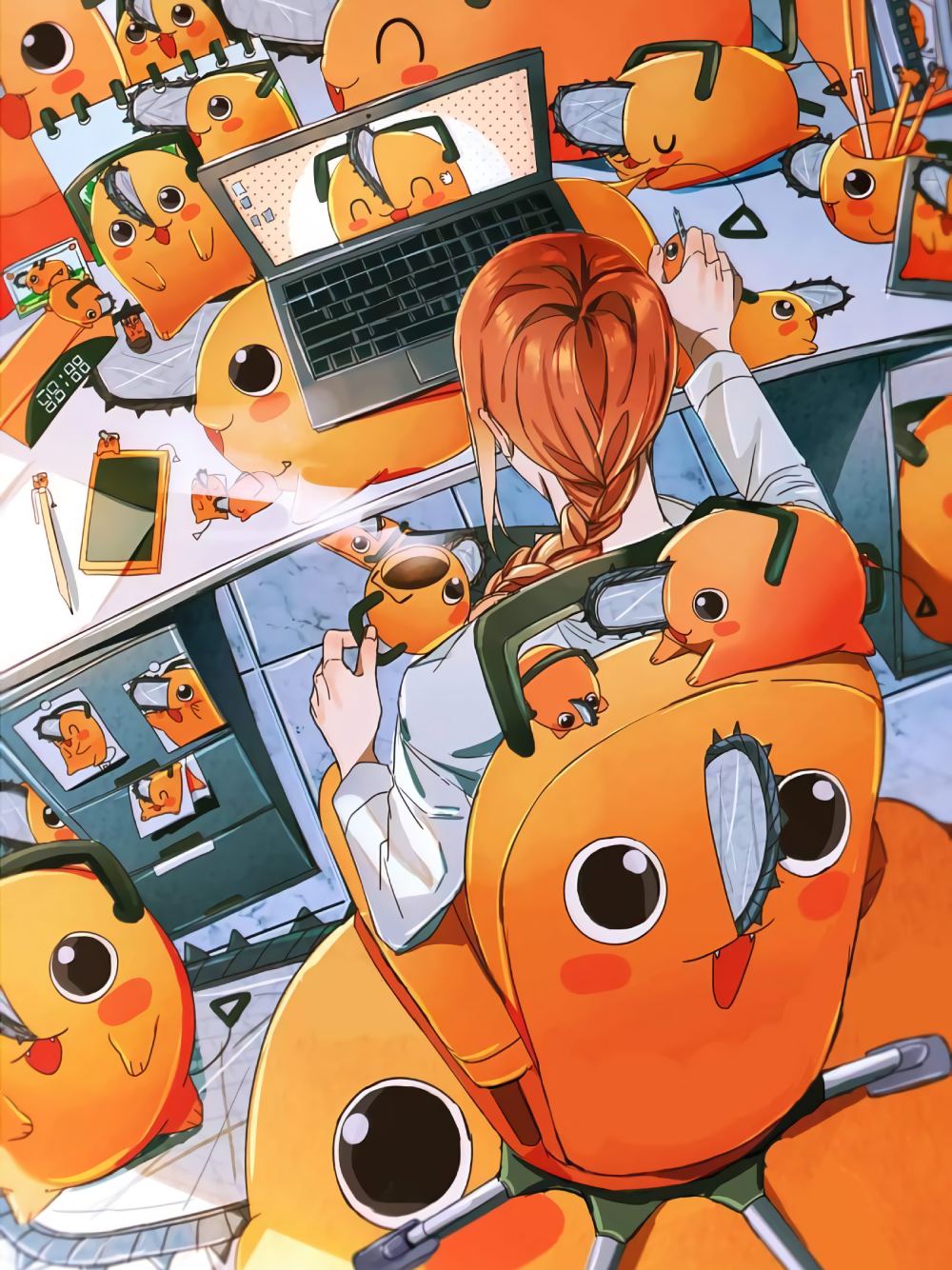 ảnh pochita fanart