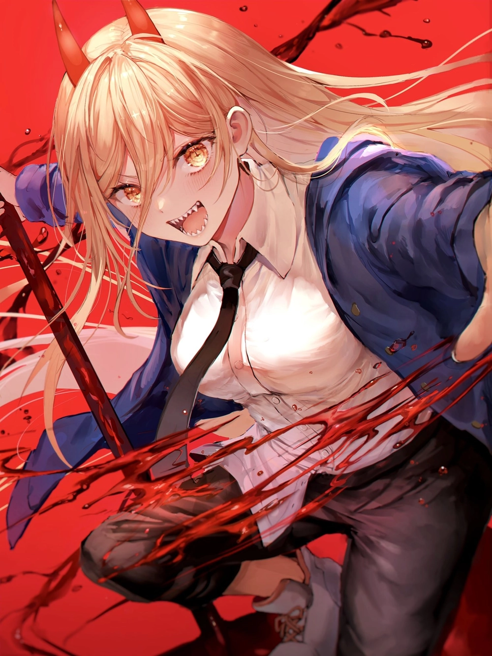 ảnh chainsaw man power manga