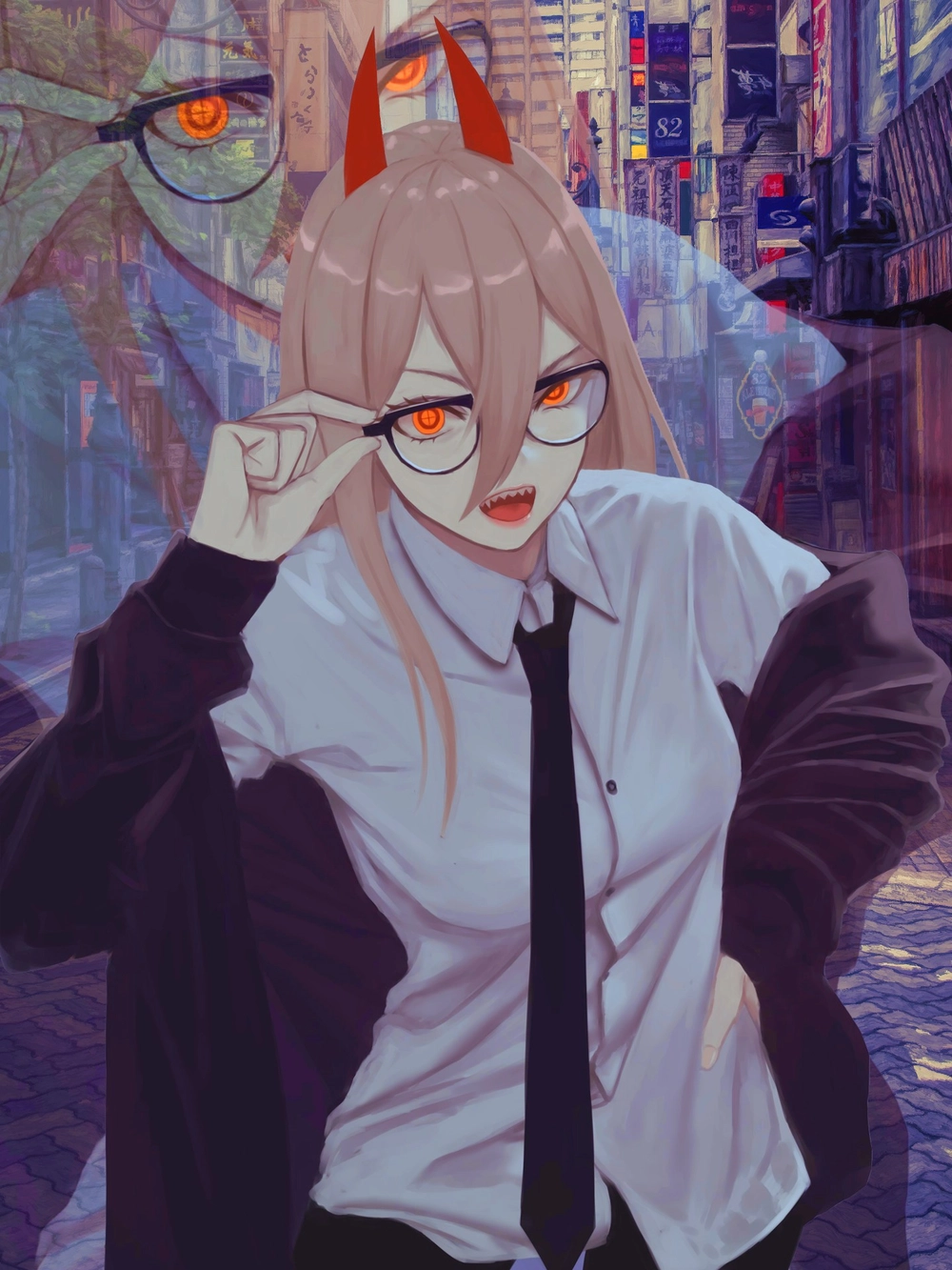 ảnh power chainsaw man ngầu lòi