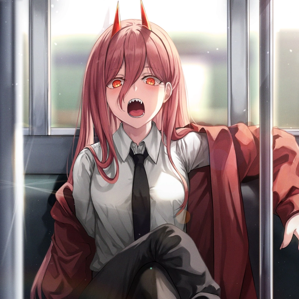 hình nhân vật power chainsaw man ấn tượng