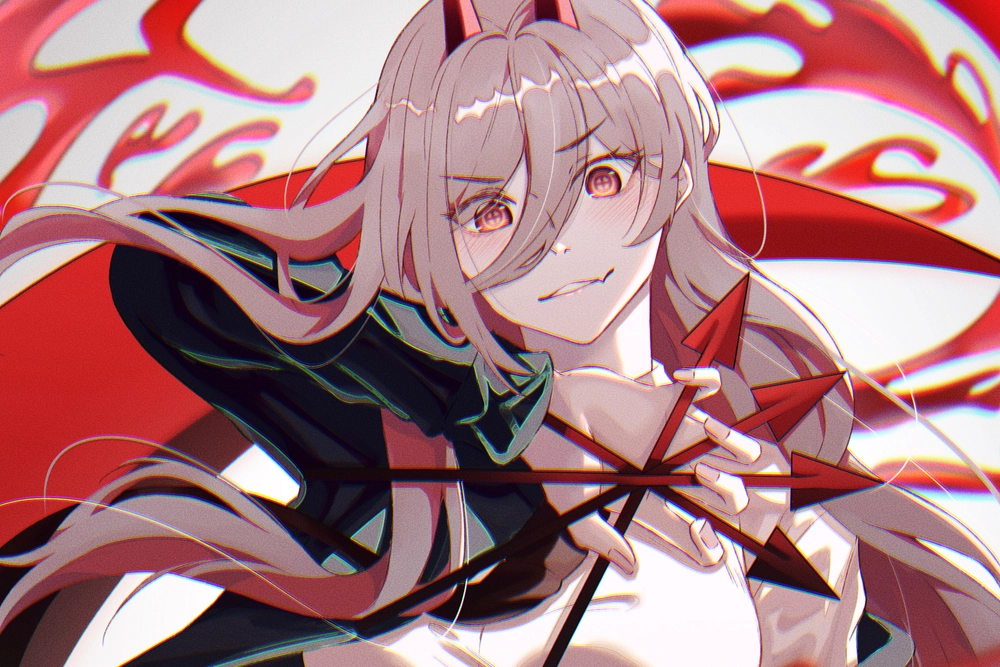 ảnh art anime power chainsaw man