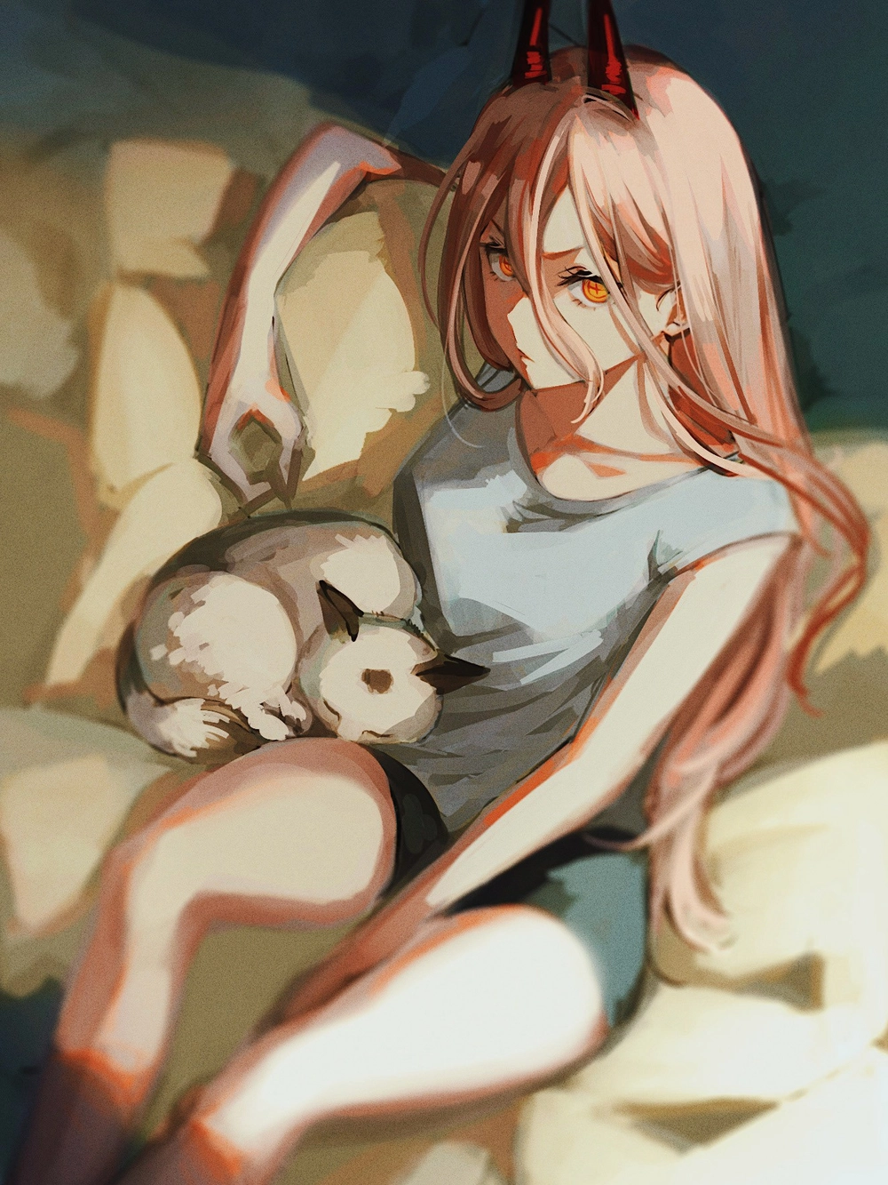 ảnh nền điện thoại power chainsaw man