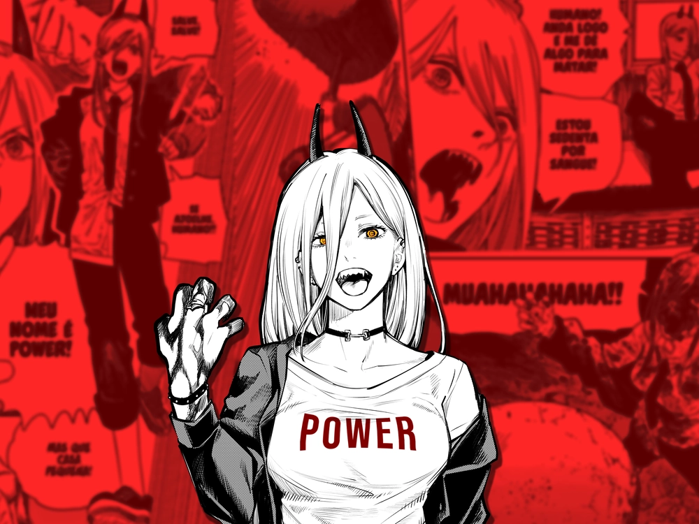 hình chainsaw man power cực chất