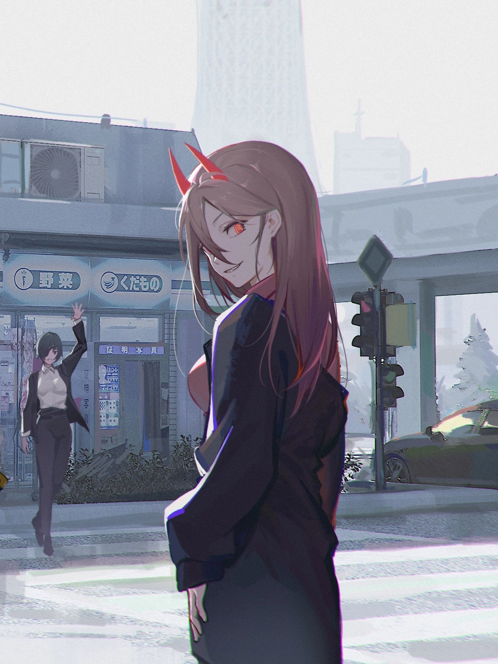 hình nền điện thoại power chainsaw man đẹp