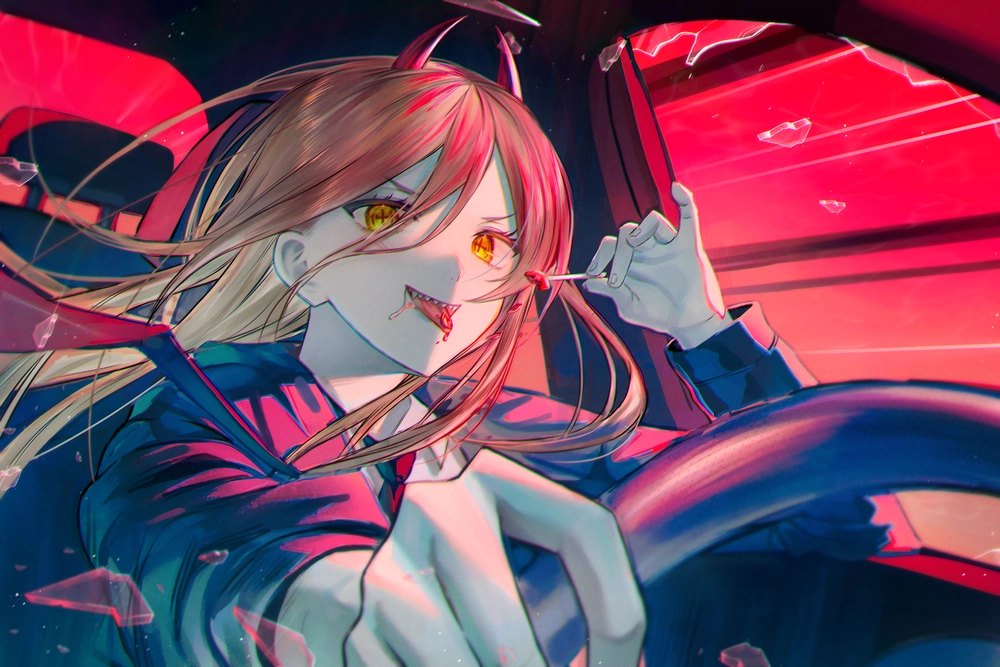 ảnh power chainsaw man manga