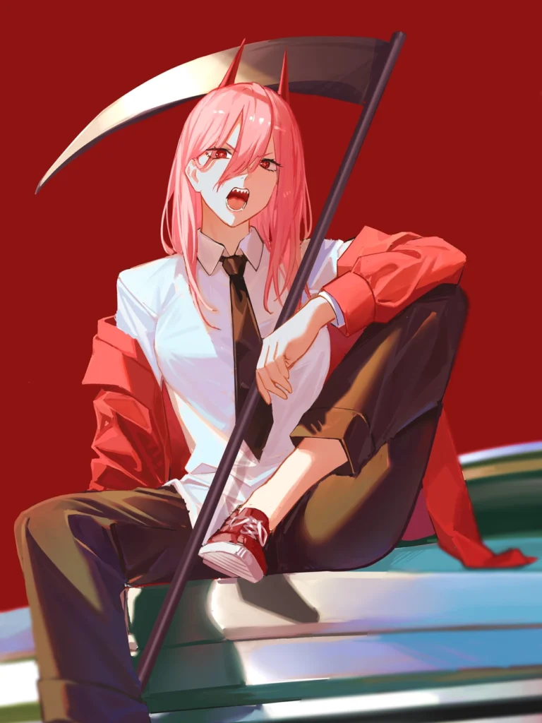 ảnh power chainsaw man ngầu