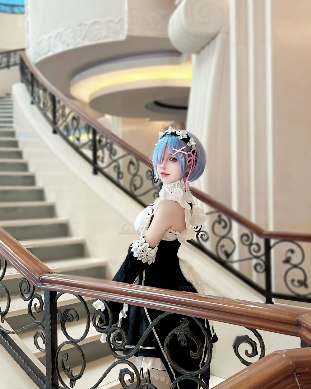 Hình ảnh cosplay Rem Re:Zero siêu đẹp