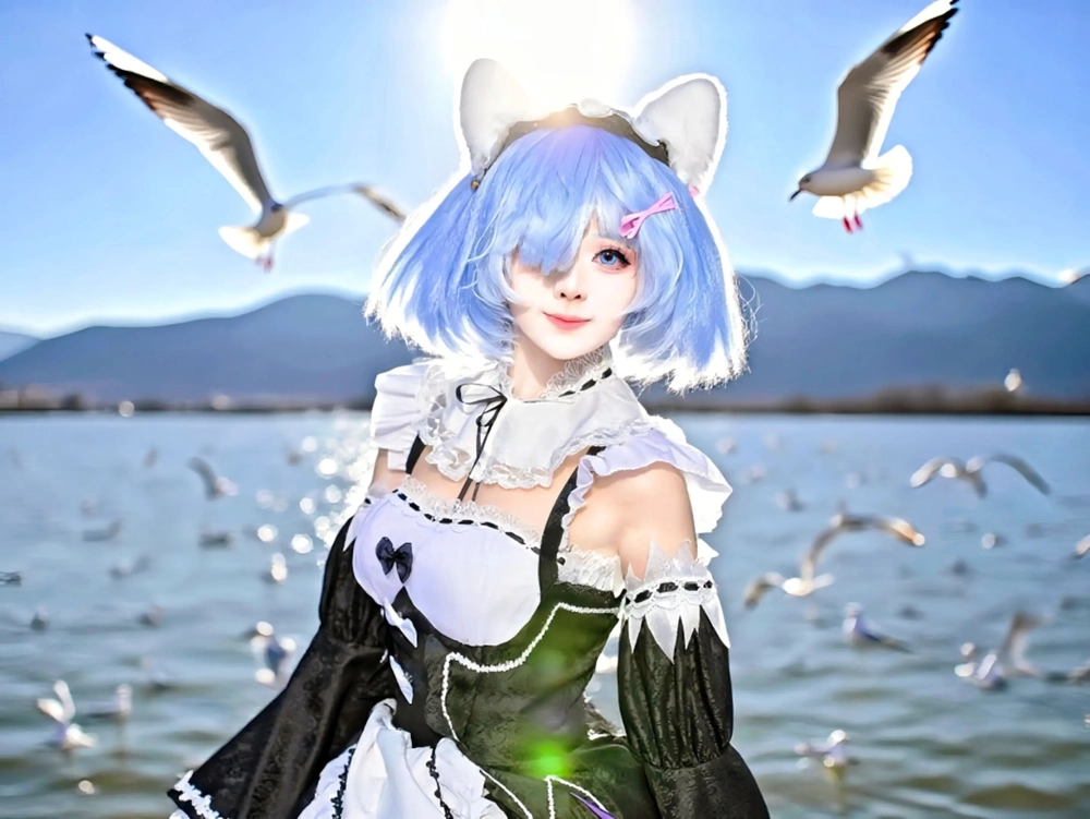 Rem cosplay phong cách gốc