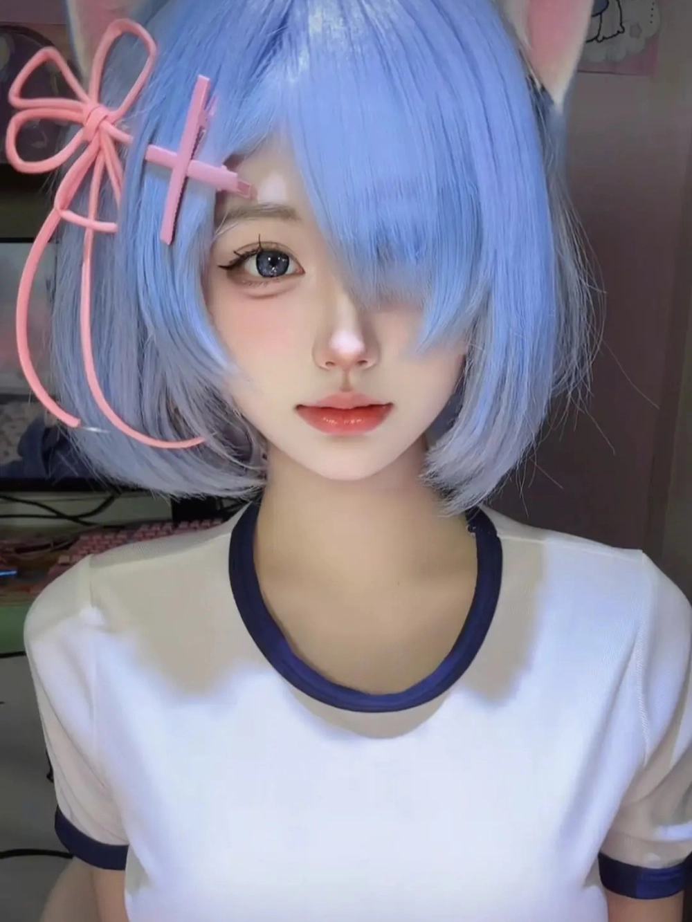 Cosplay Rem nhân vật nữ chính Re:Zero