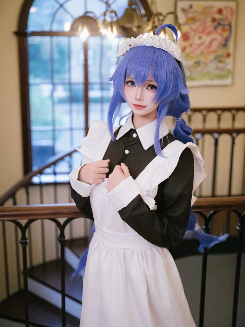 cosplay nhân vật roxy trong anime