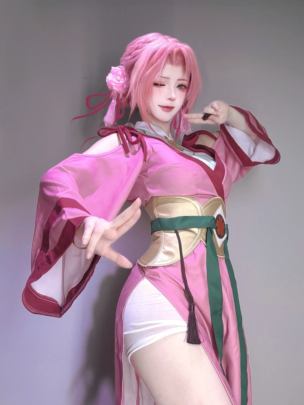 cosplay sakura naruto shippuden nữ chính