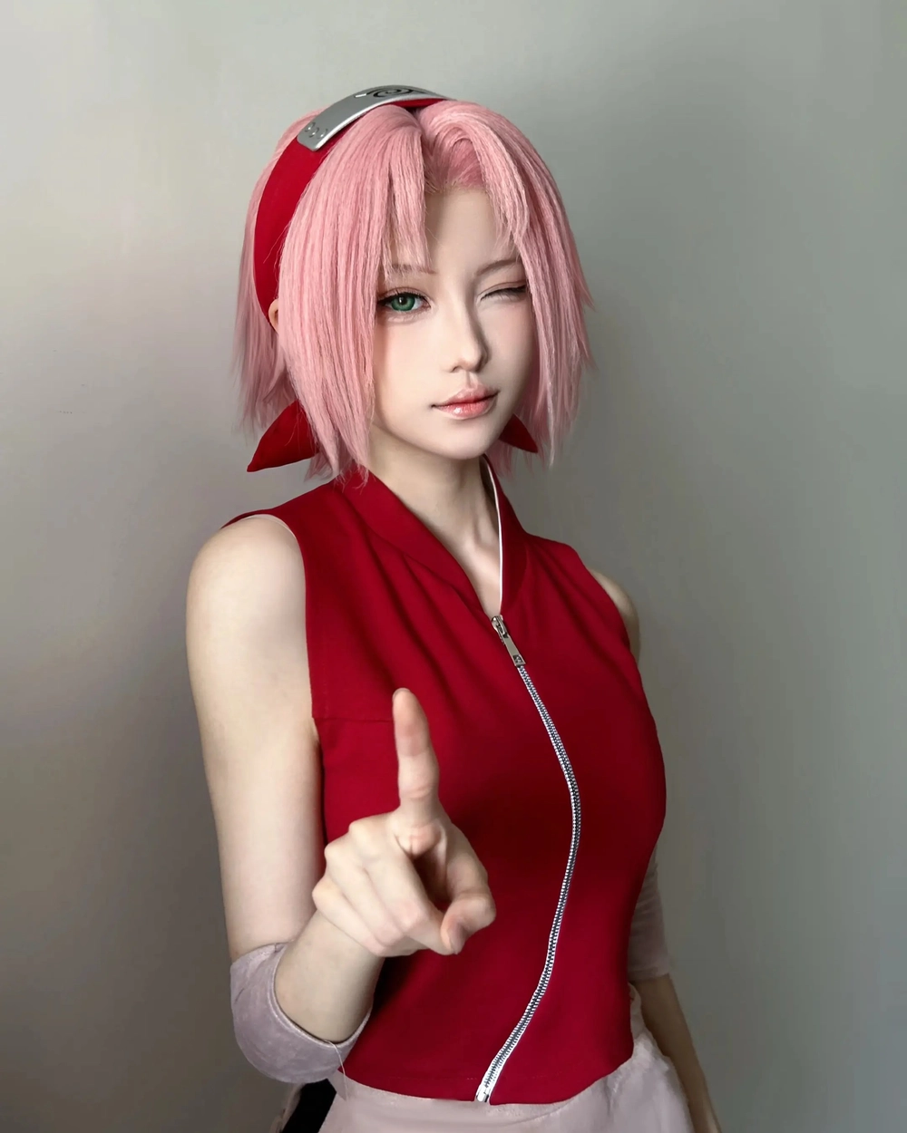 ảnh cosplay sakura haruno cực ngầu