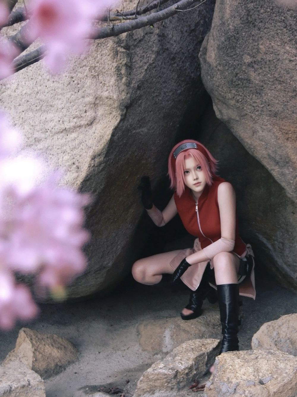 cosplay sakura naruto nhân vật manga nổi tiếng