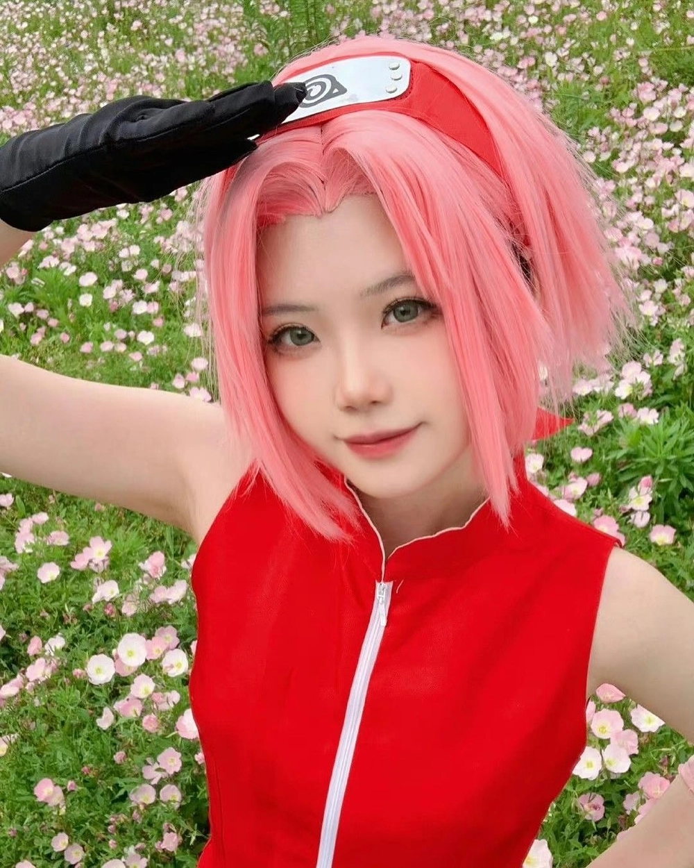 ảnh cosplay sakura haruno ngoài đời thực