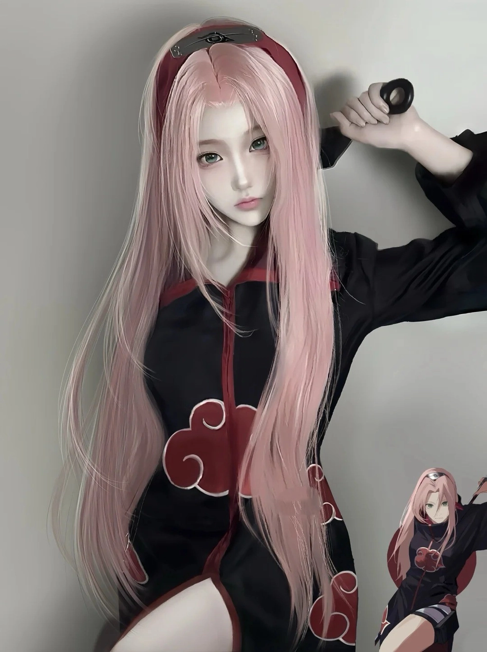 ảnh cosplay sakura haruno chất lượng 4k