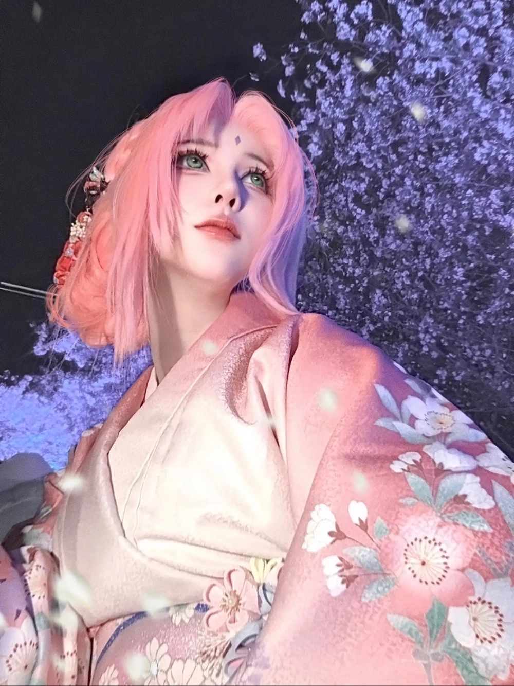 naruto sakura cosplay anime girl