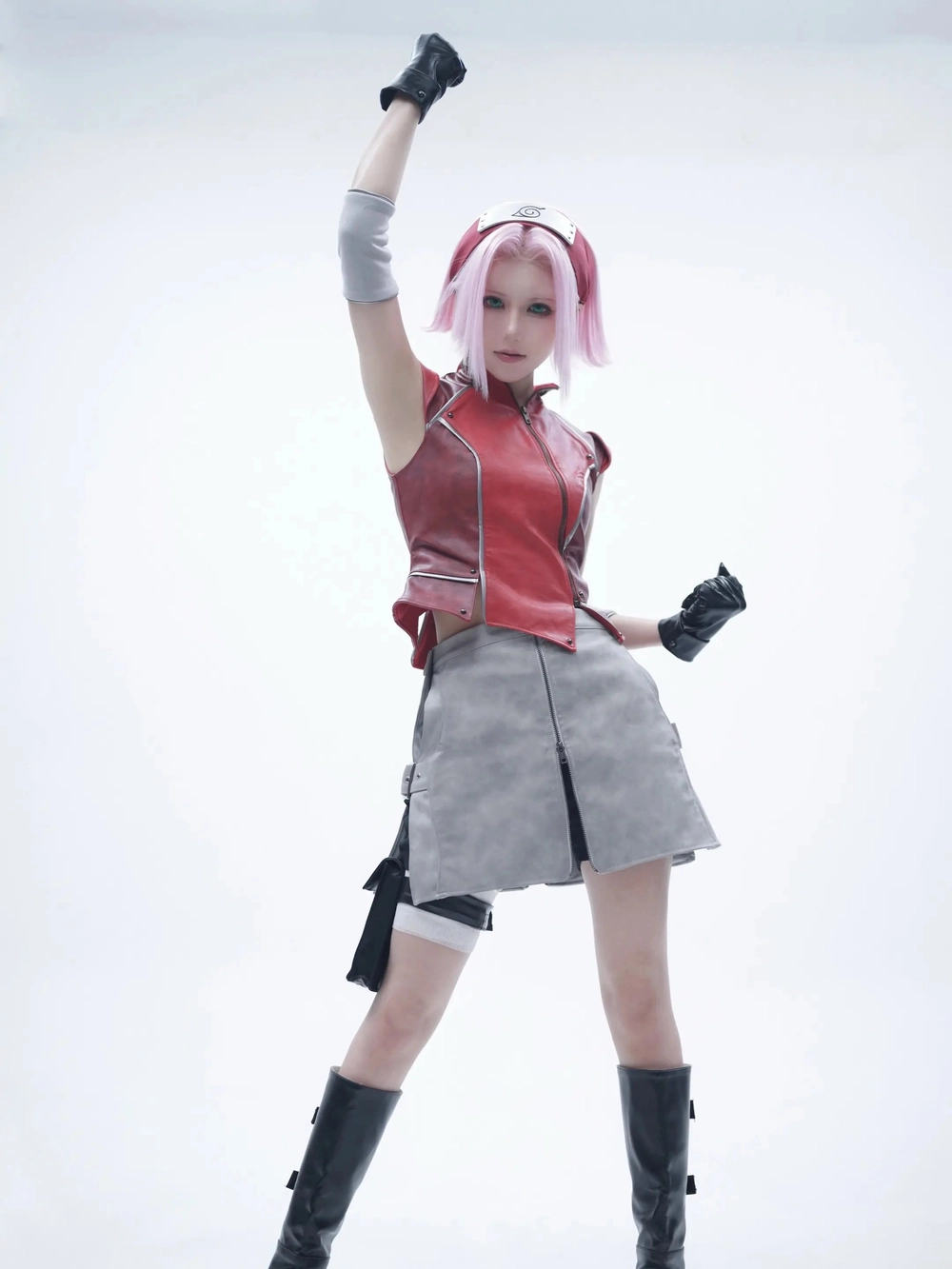 cosplay sakura naruto shippuden full set