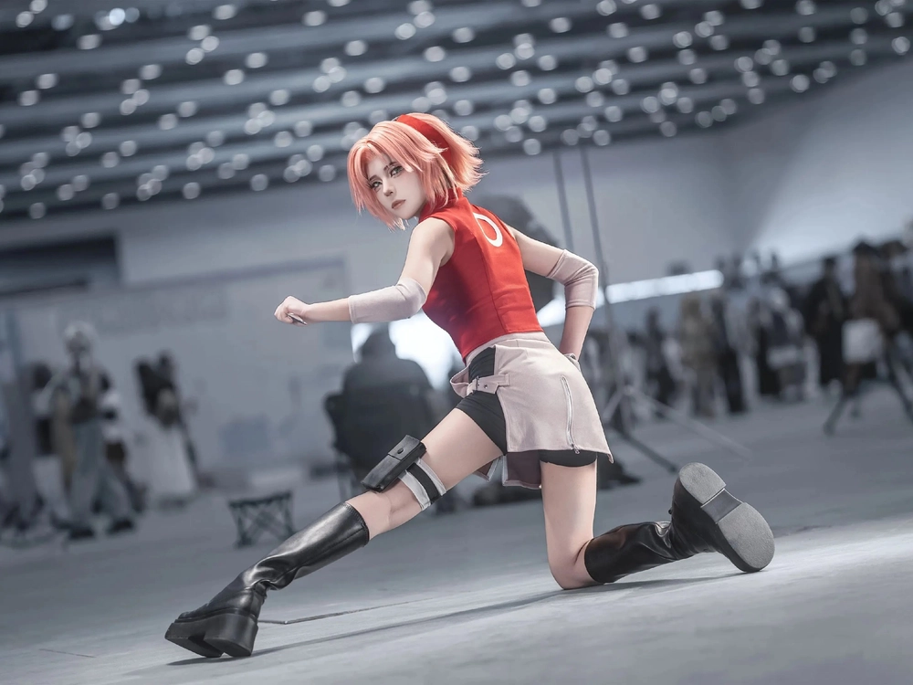 cosplay haruno sakura nhân vật nữ naruto