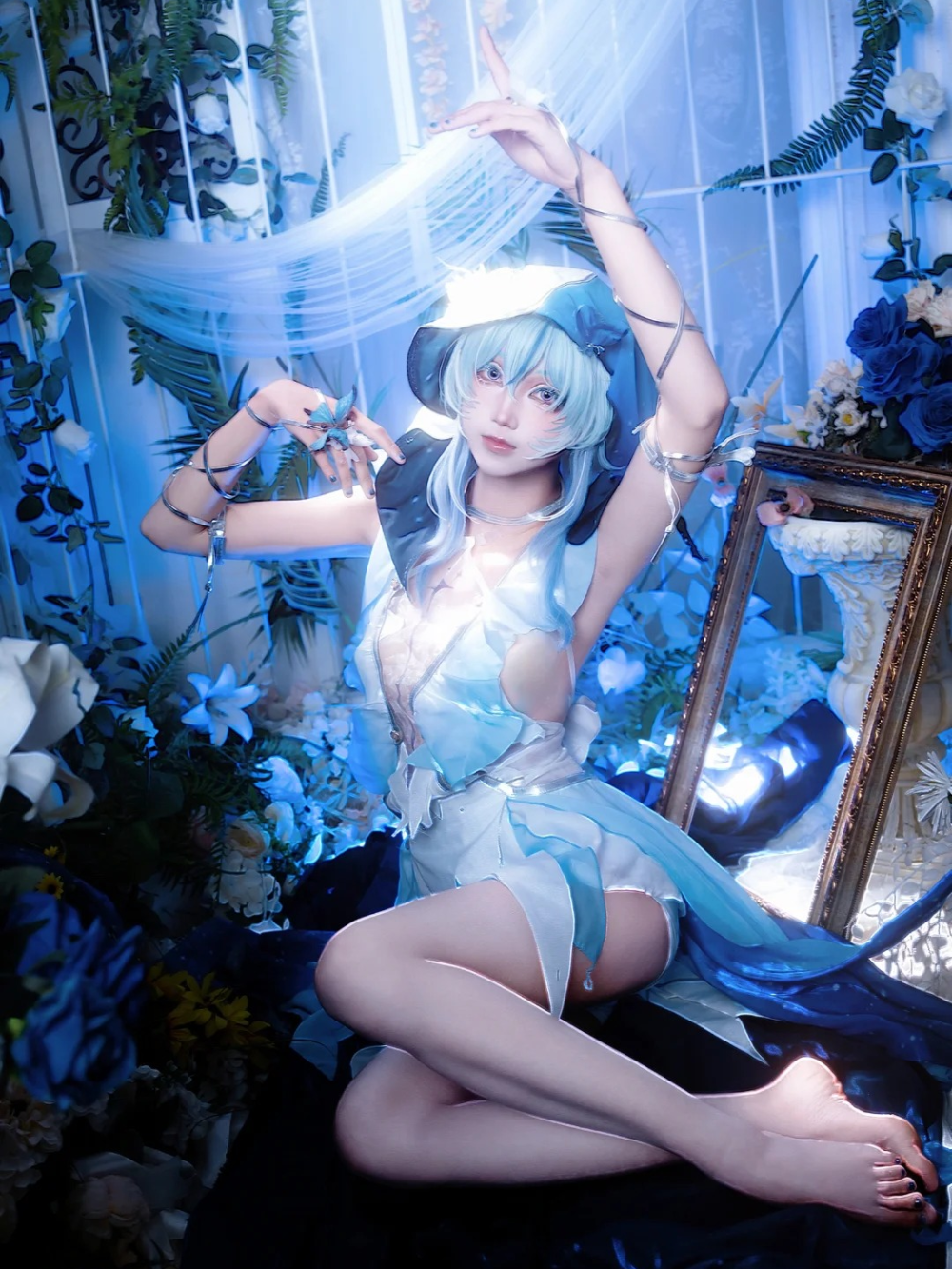hình cosplay Shorekeeper WuWa sống động