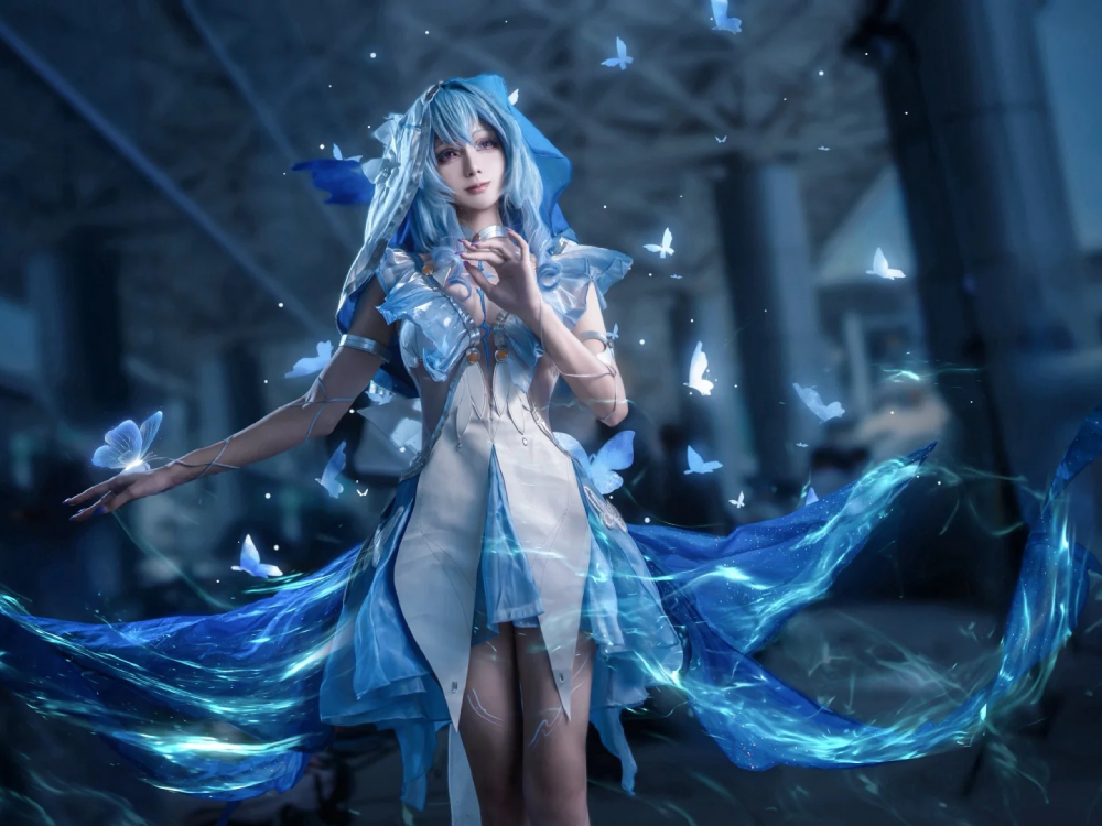 ảnh cosplay Shorekeeper đẹp nhất