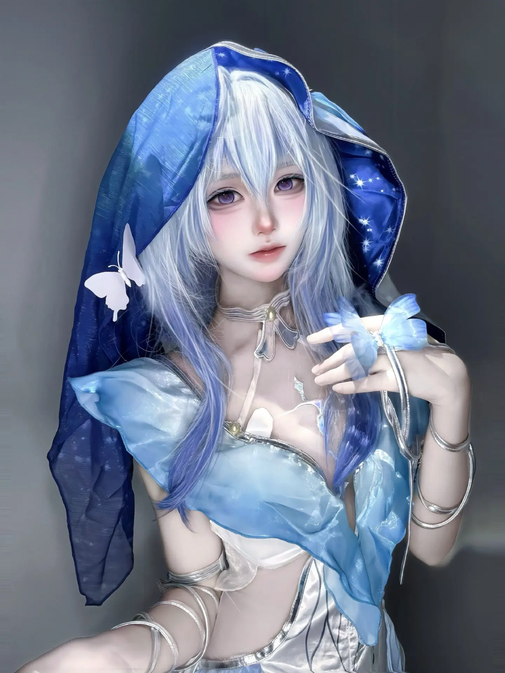 ảnh cosplay Shorekeeper WuWa cực chất