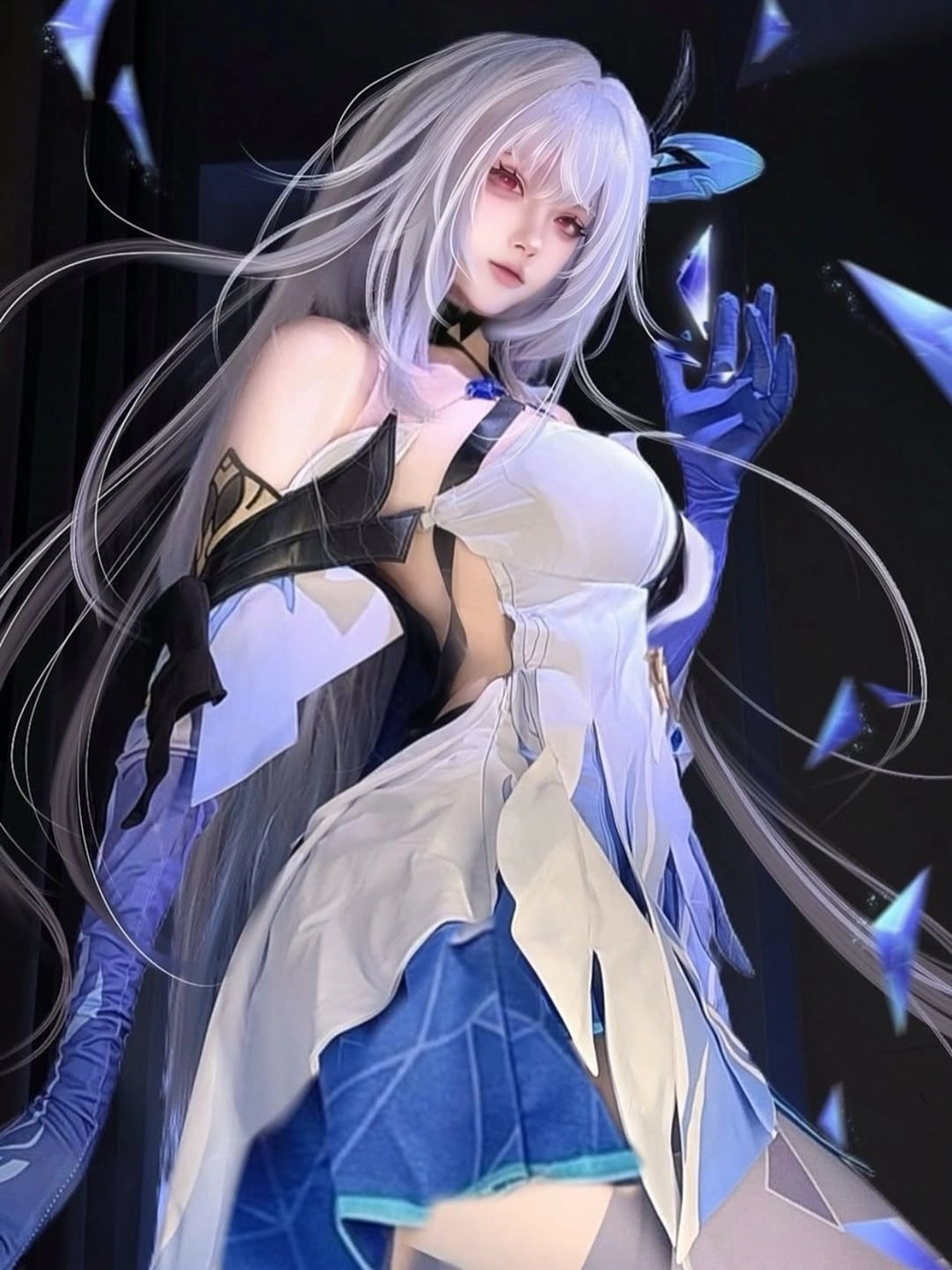 hình skirk cosplay genshin