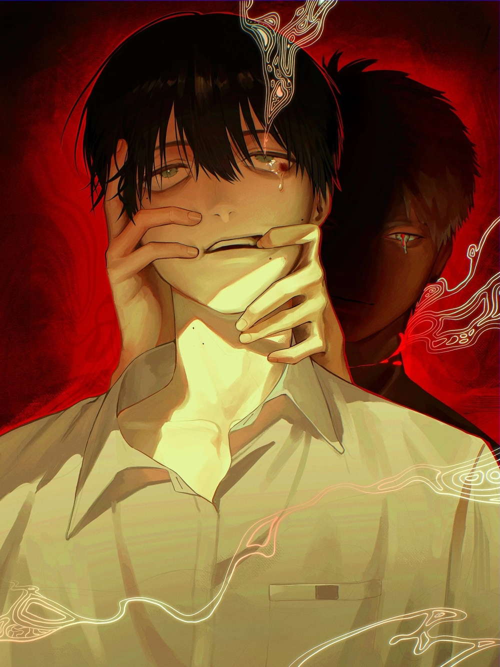 ảnh cặp Yoshiki và Hikaru anime