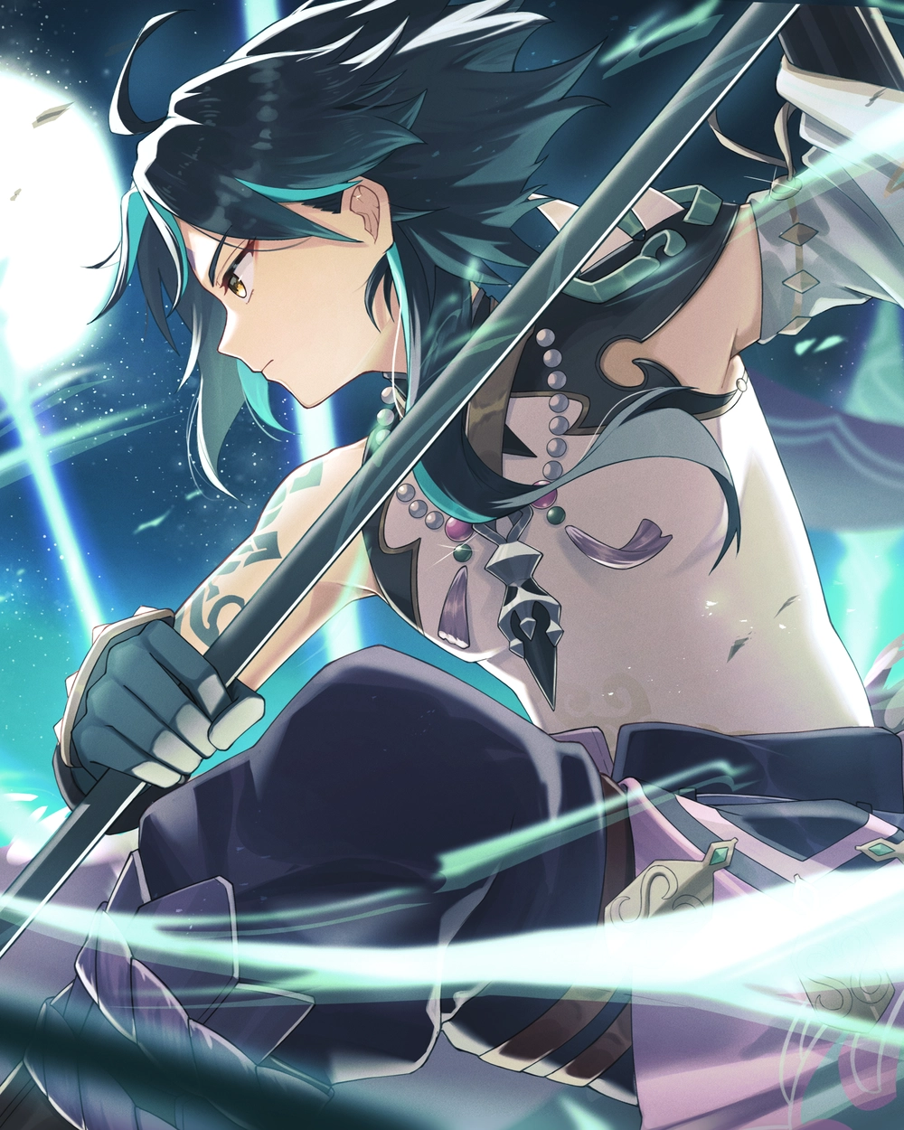 ảnh xiao genshin 4k hd