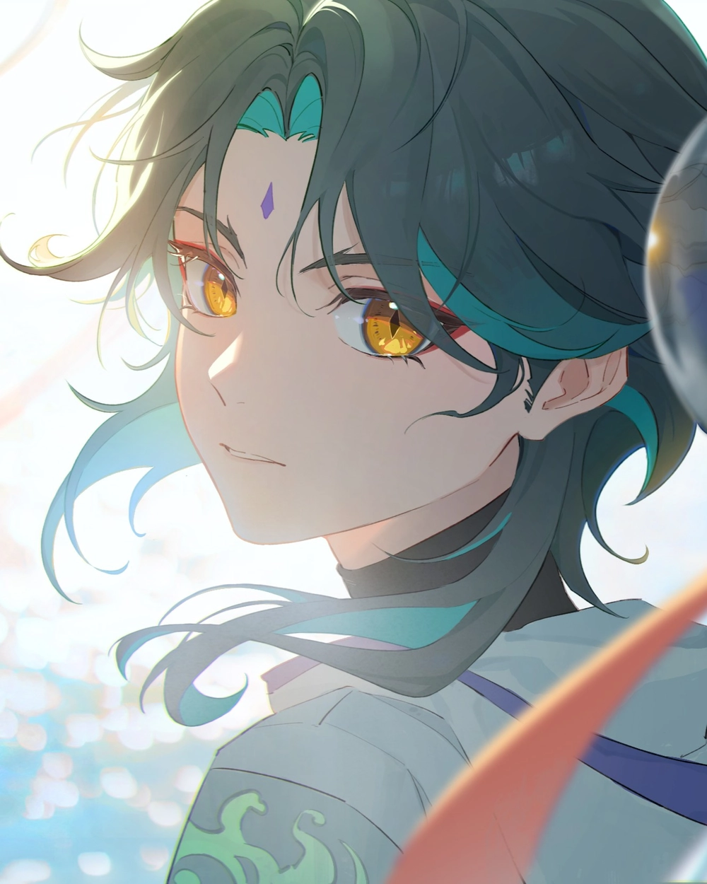 ảnh xiao phong cách nghệ thuật anime