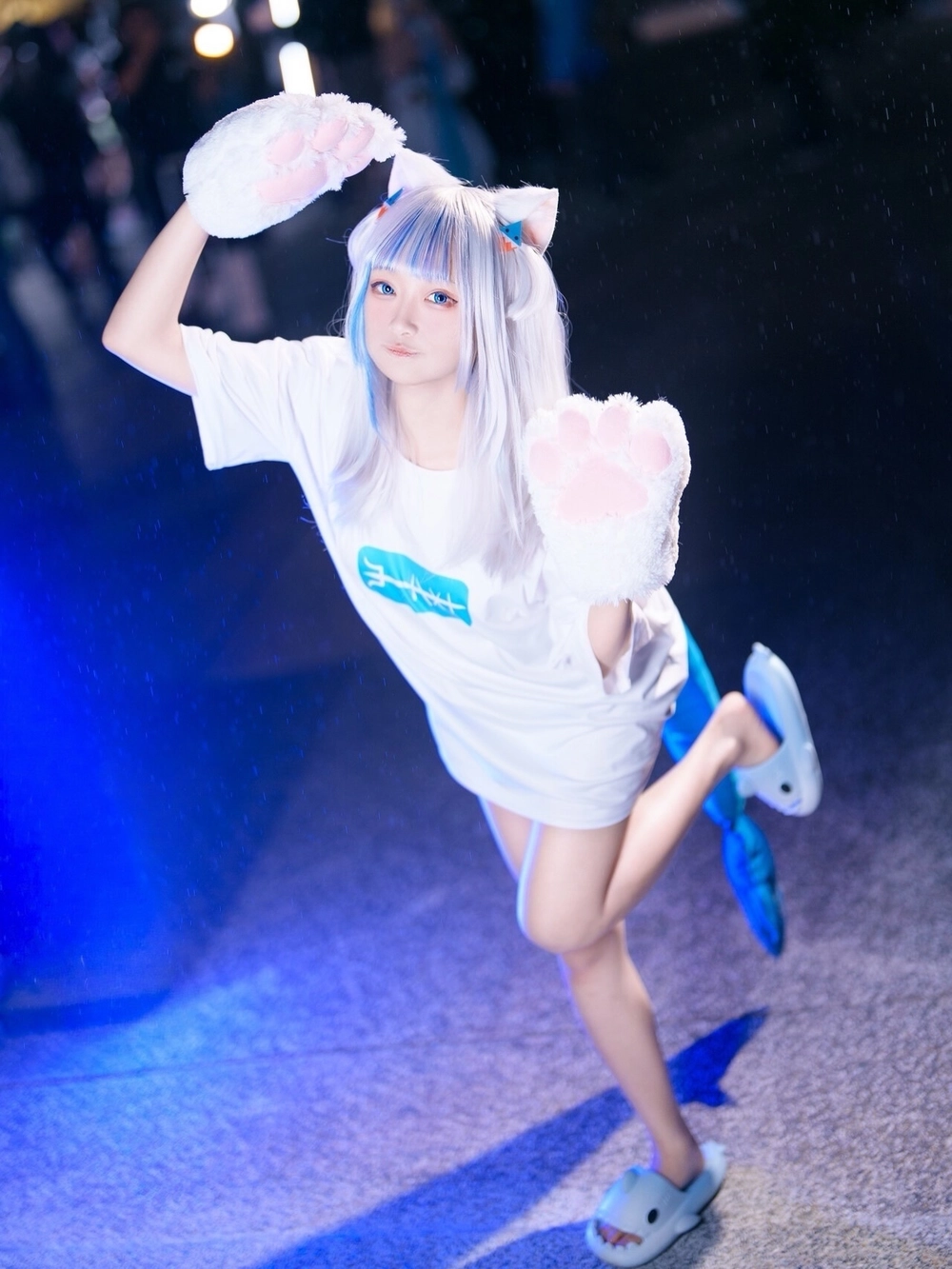 yaoyaoqwq gawr gura cosplay 1