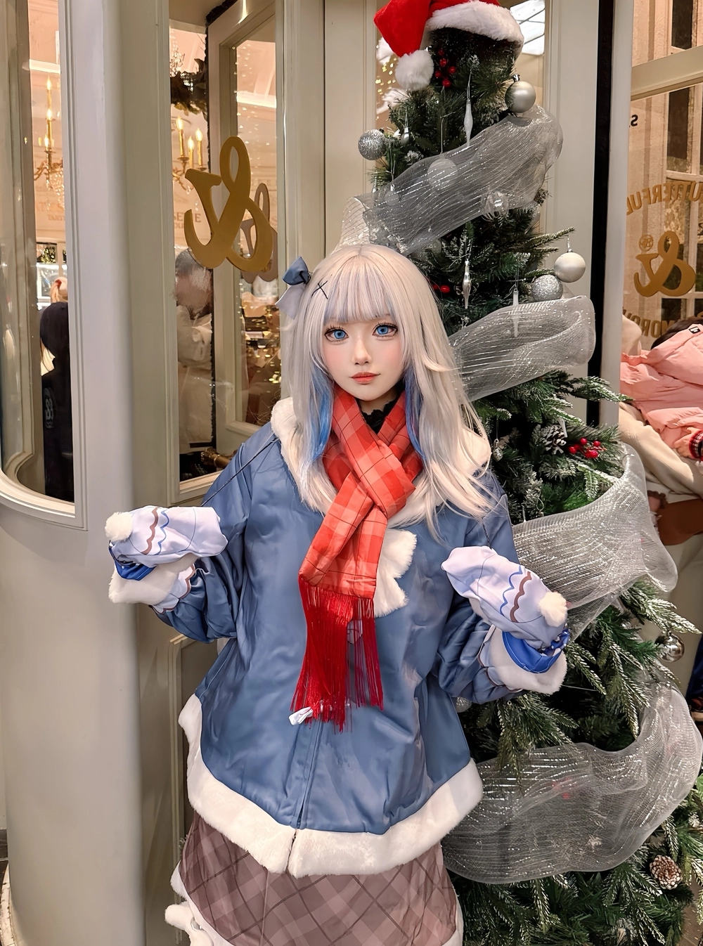 yaoyaoqwq gawr gura cosplay 3