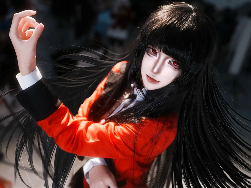 hình Yumeko Jabami trang phục cosplay