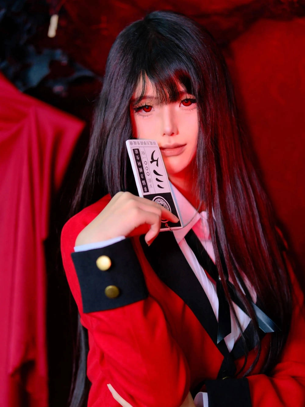 ảnh concept Yumeko cosplay sáng tạo