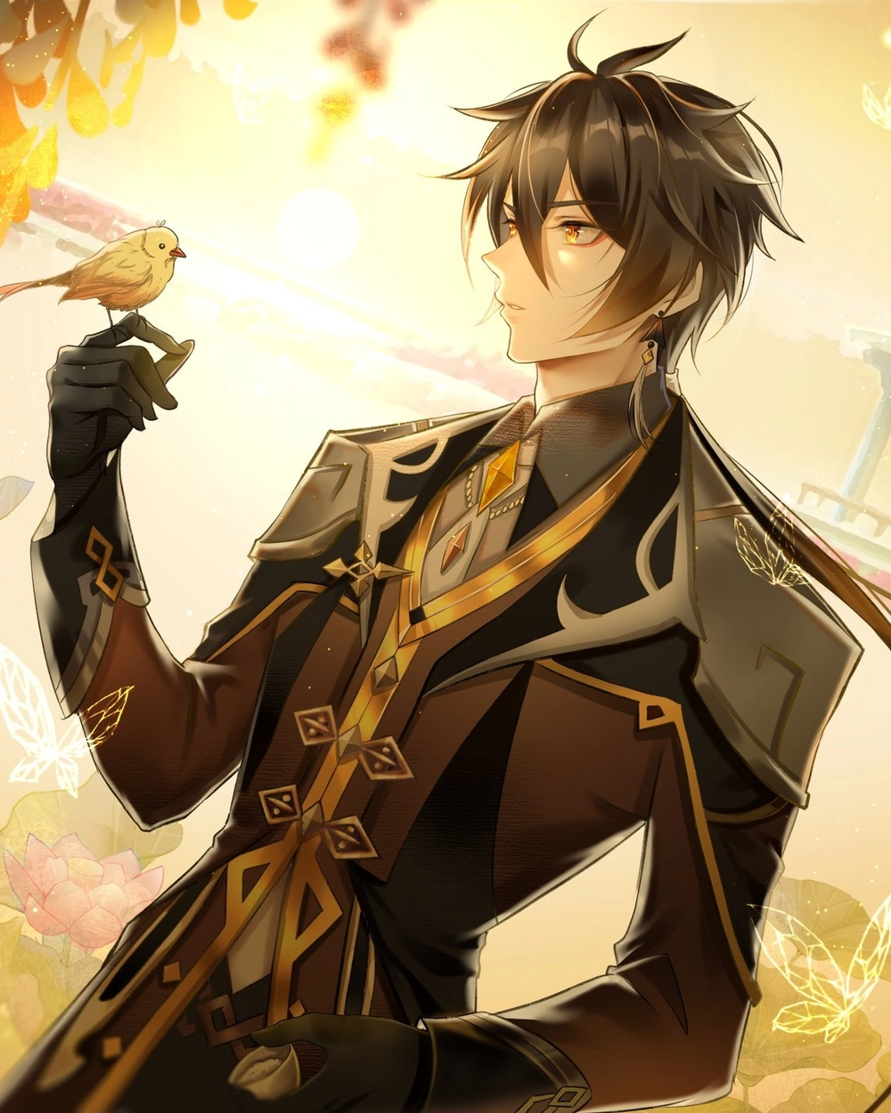 hình đẹp zhongli genshin impact