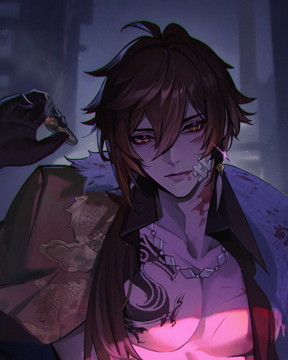 hình nền zhongli 4k